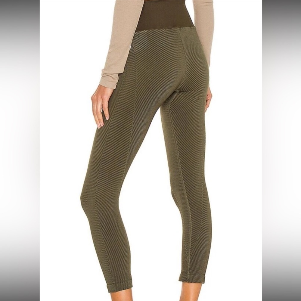 FP Movement by Free People Rewind Olive Green High-Rise Leggings